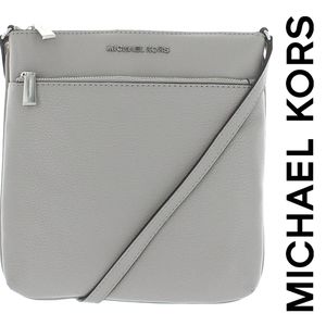 MK Riley Pebble Leather Crossbody